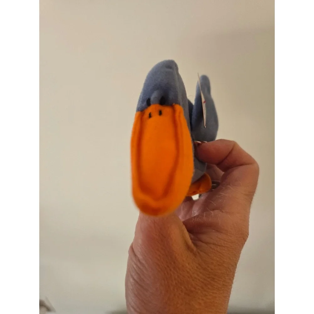 Ty Teenie Beanie Babies Scoop The Pelican‎ Plush Toy 1993